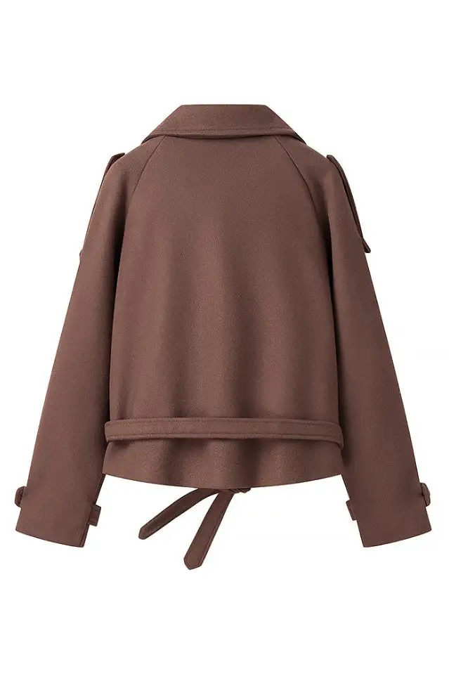 Notch Lapel Wool Classic Jacket