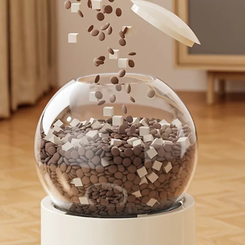 2 Pcs Bubble Design Pet Feeder