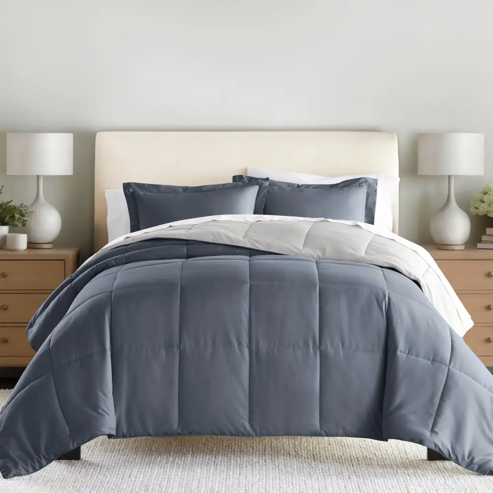 Reversible Down Alternative Comforter Set