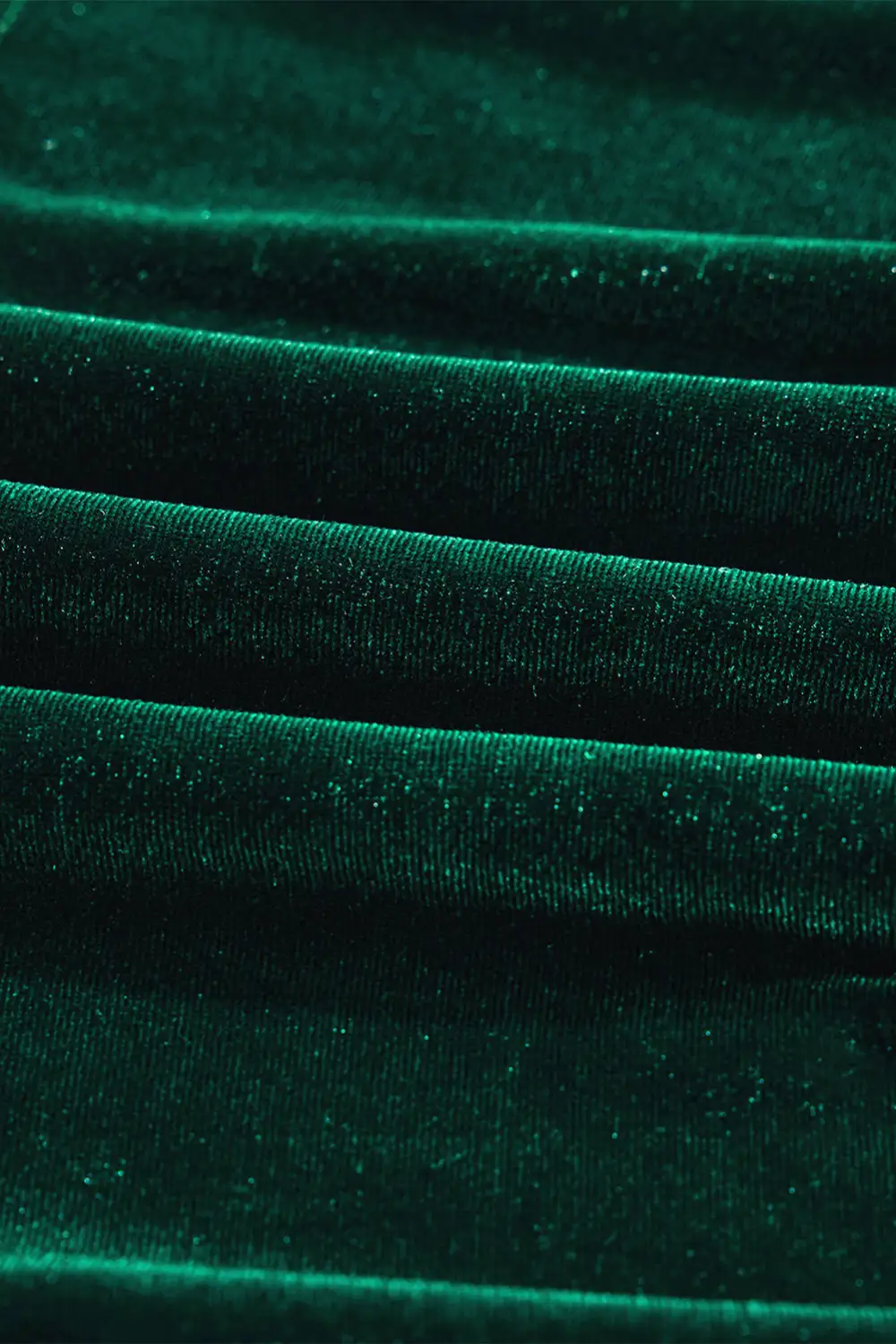 Polished Detail Velvet Sequin Tiered Mini Dress