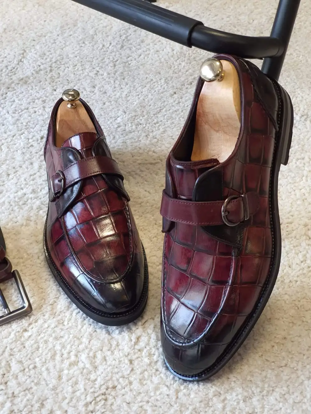 Modern Classic Buckle Loafers