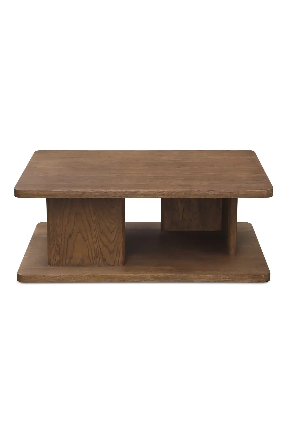 Sculptural Open Storage Coffee Table