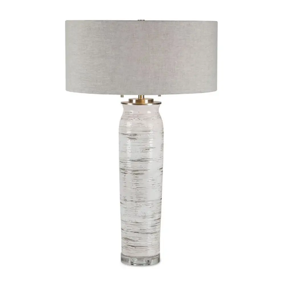 Linen Shade Table Lamp