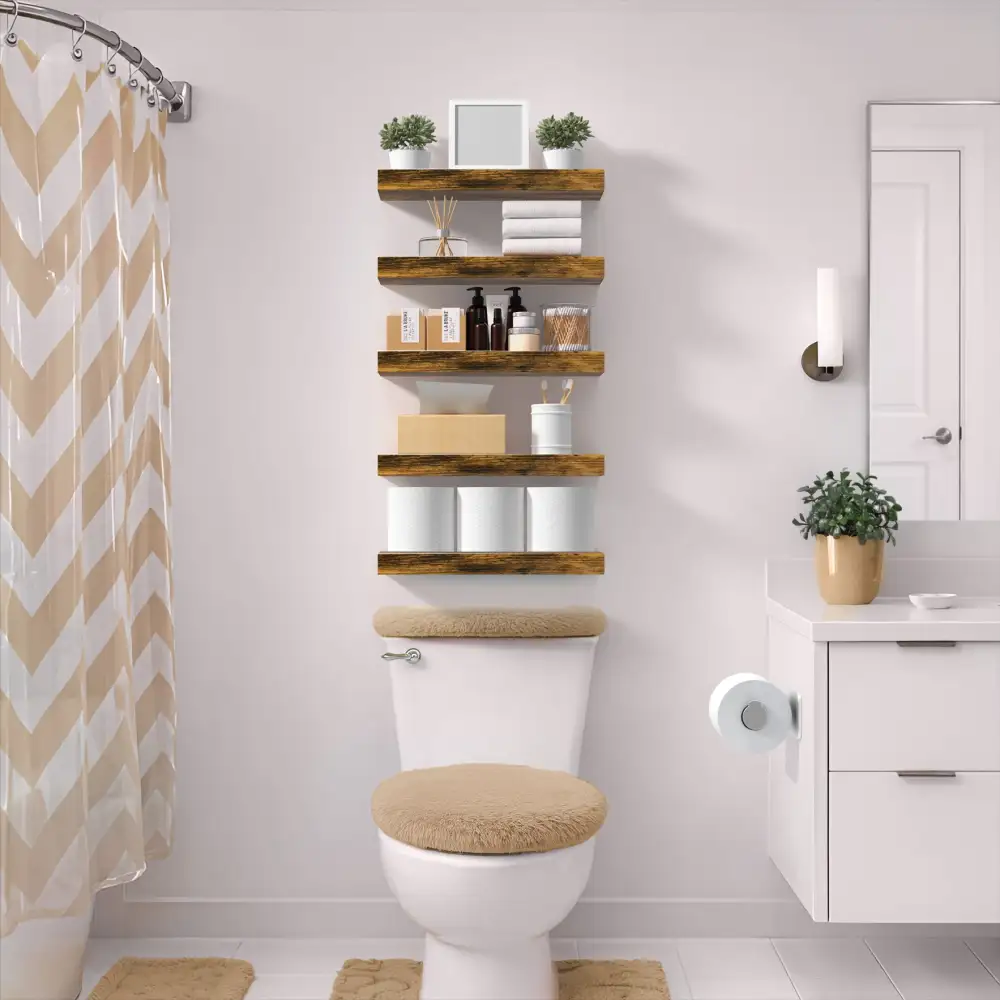 Rustic Floating Shelf