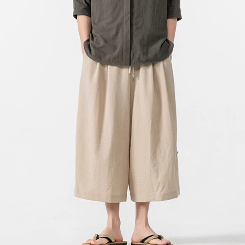 Relaxed Wide Leg Pants