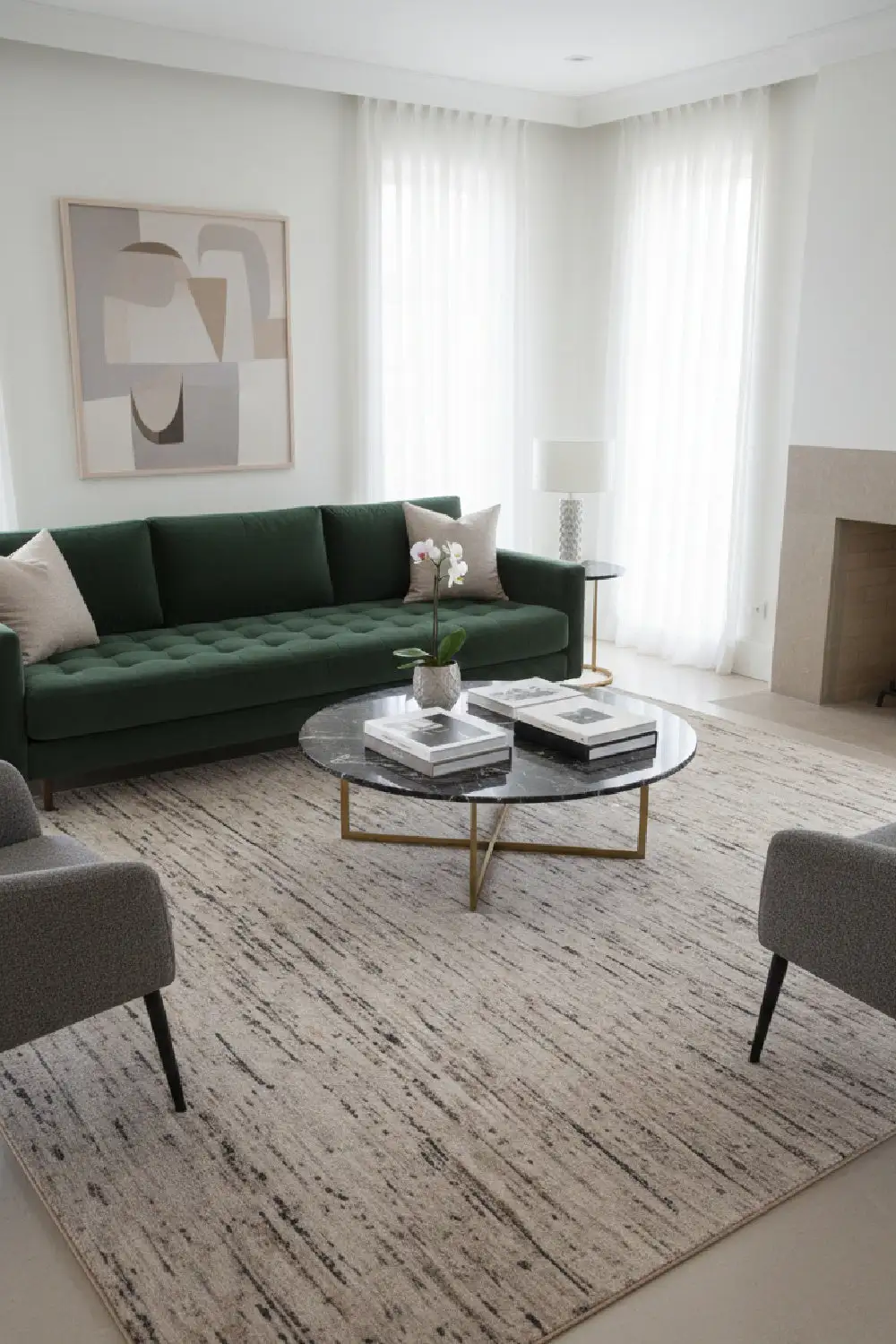 Wool Hand-Woven Area Rug