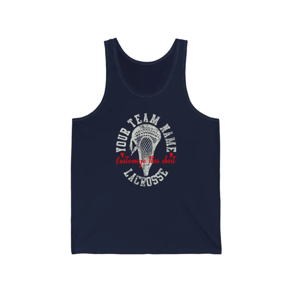 Vintage Lacrosse Stick Tank Top