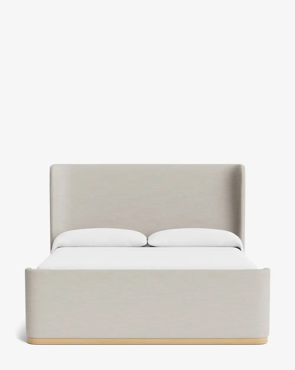 Upholstered Wood Bed