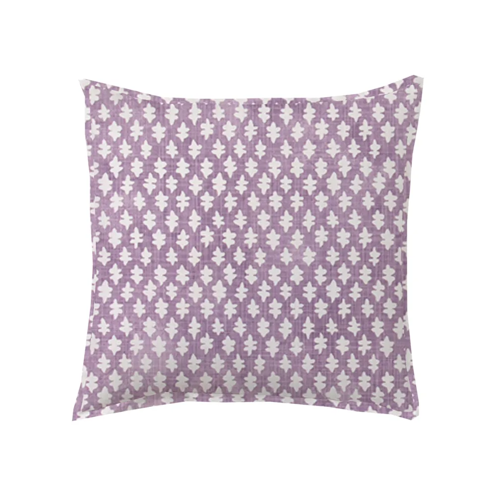 Gem Pattern Butterfly-Flange Throw Pillow
