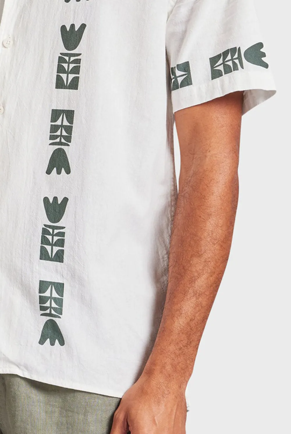 Casual Vacation Camp Collar Short Sleeve Shirt