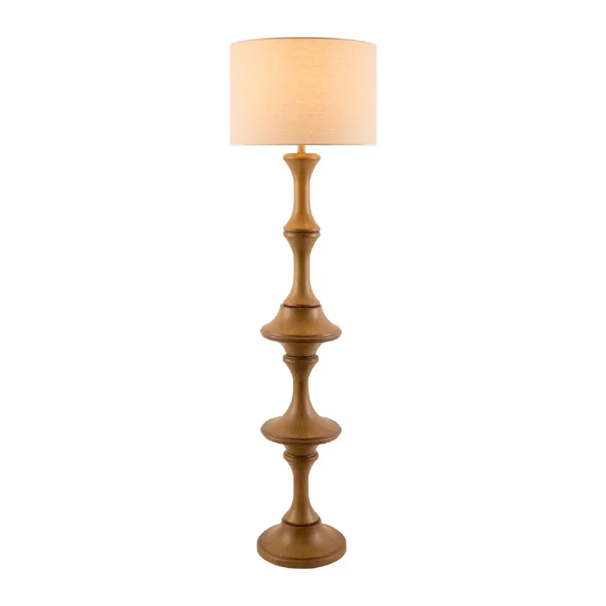 Sculptural Steel Floor Lamp