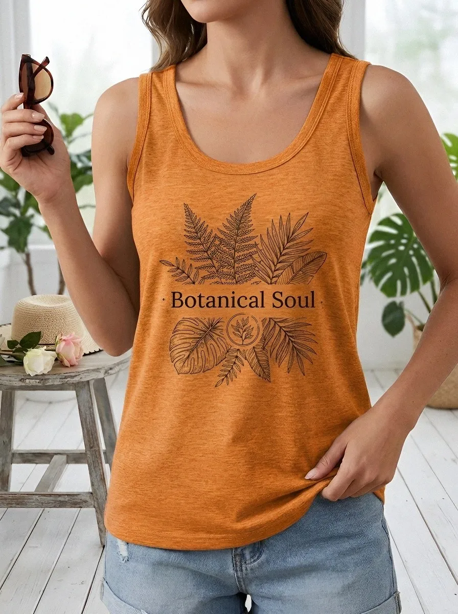Botanical Soul Fern Tank Top Everyday