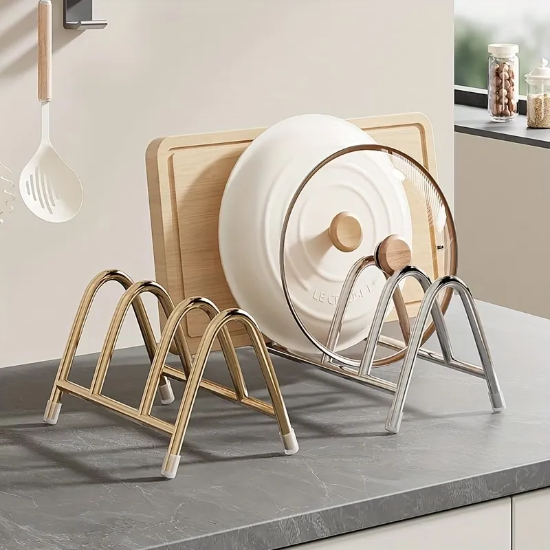 Multi-Functional Pot Lid Rack