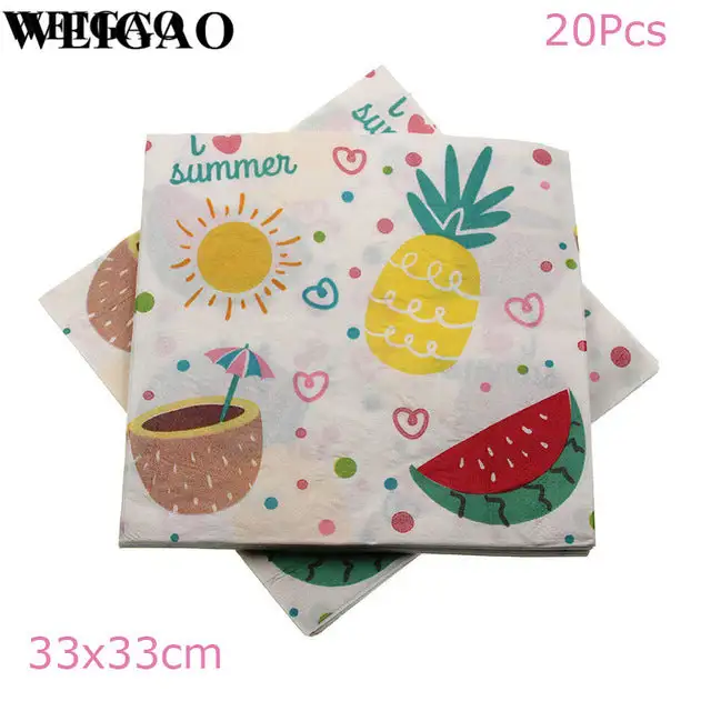 Disposable Tableware Decor Set