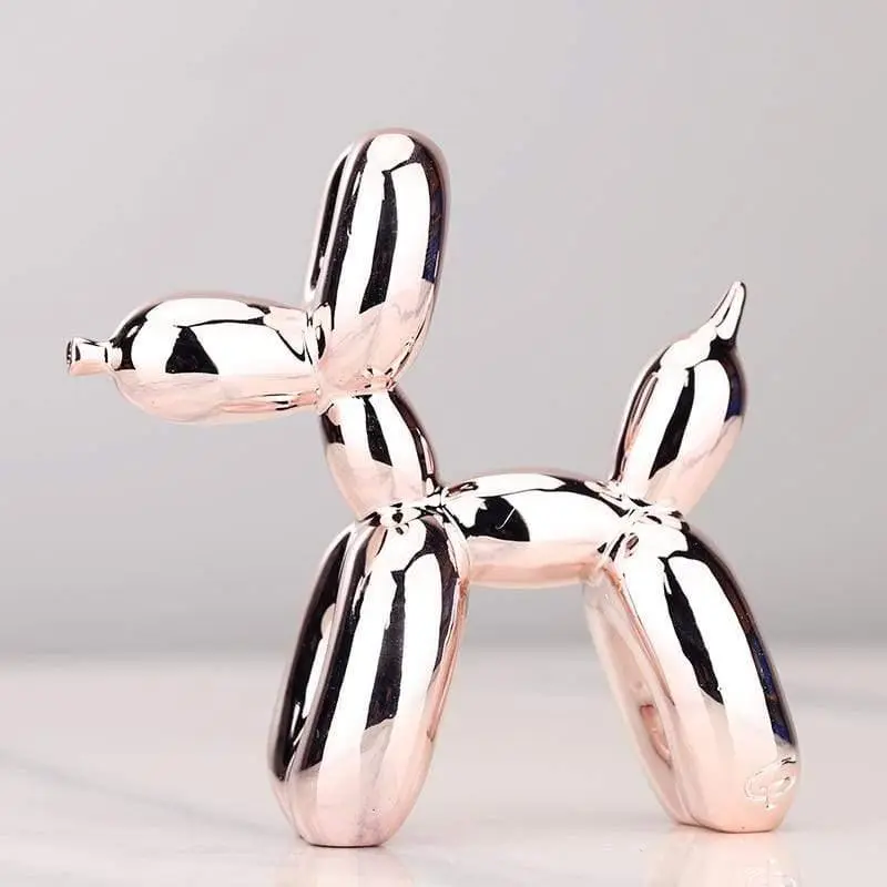 Resin Dog Accent Sculpture