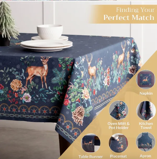 Joy Cotton Tablecloth