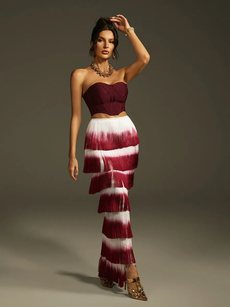 Clementine Fringe Two Piece Set