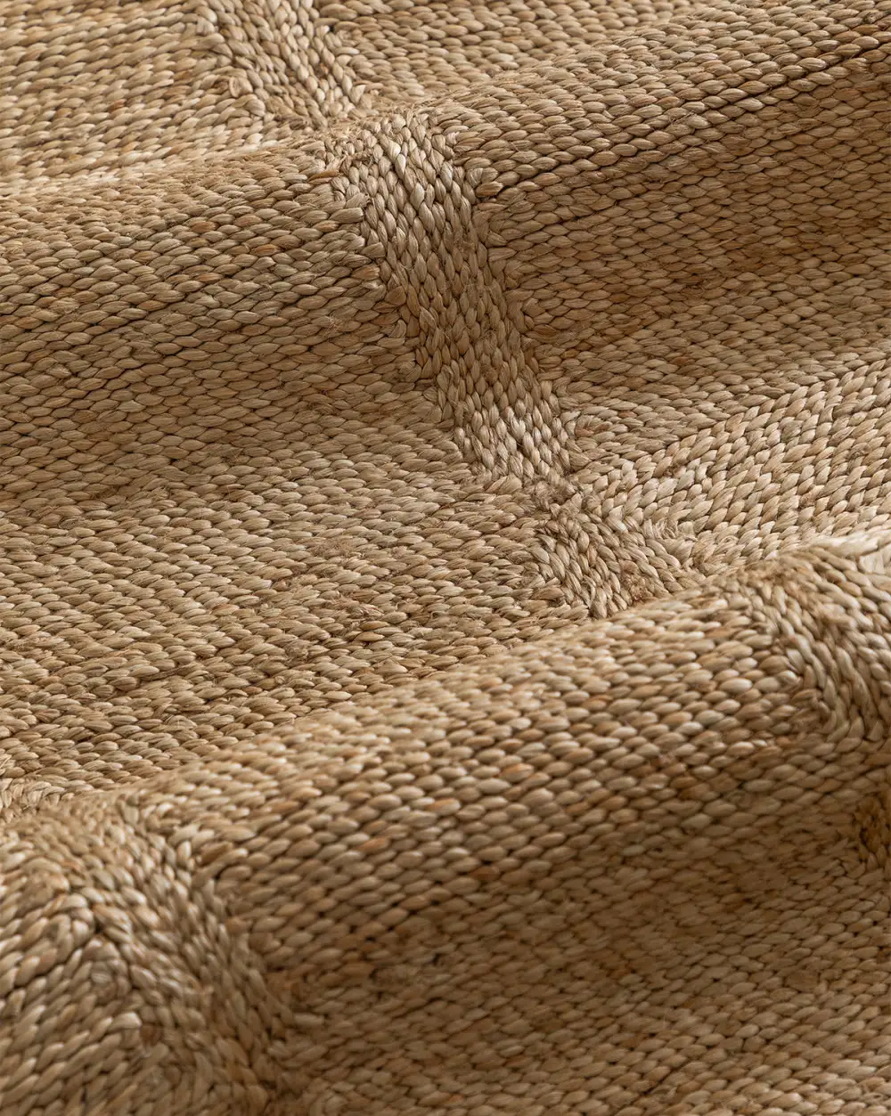 Raised-Weave Handwoven Jute Area Rug