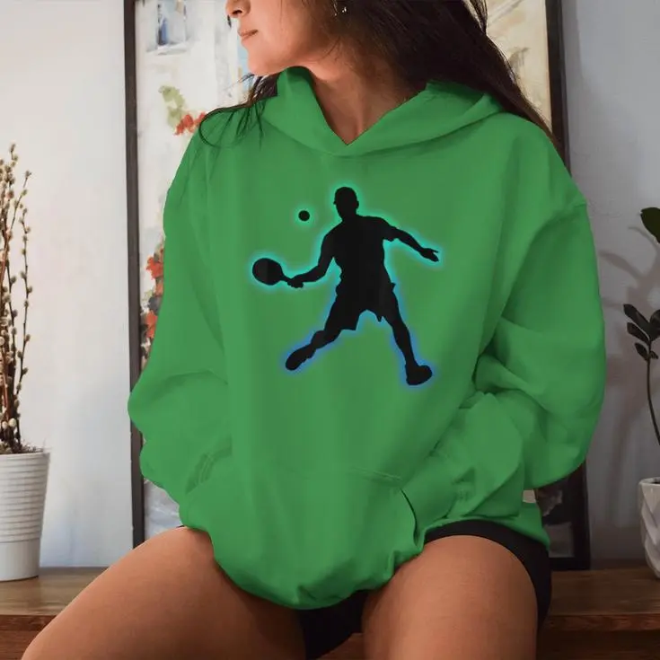 Player Glow Cool Graphic For Women Hoodie