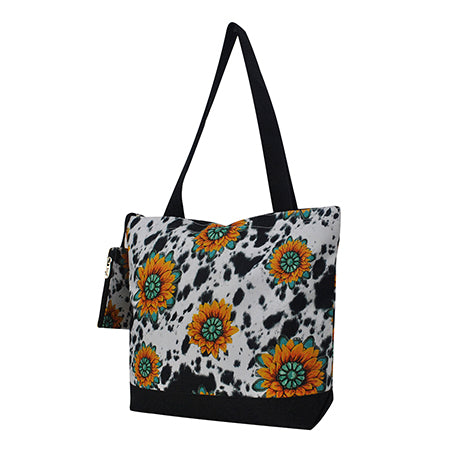 Classic Sunflower Canvas Tote Bag