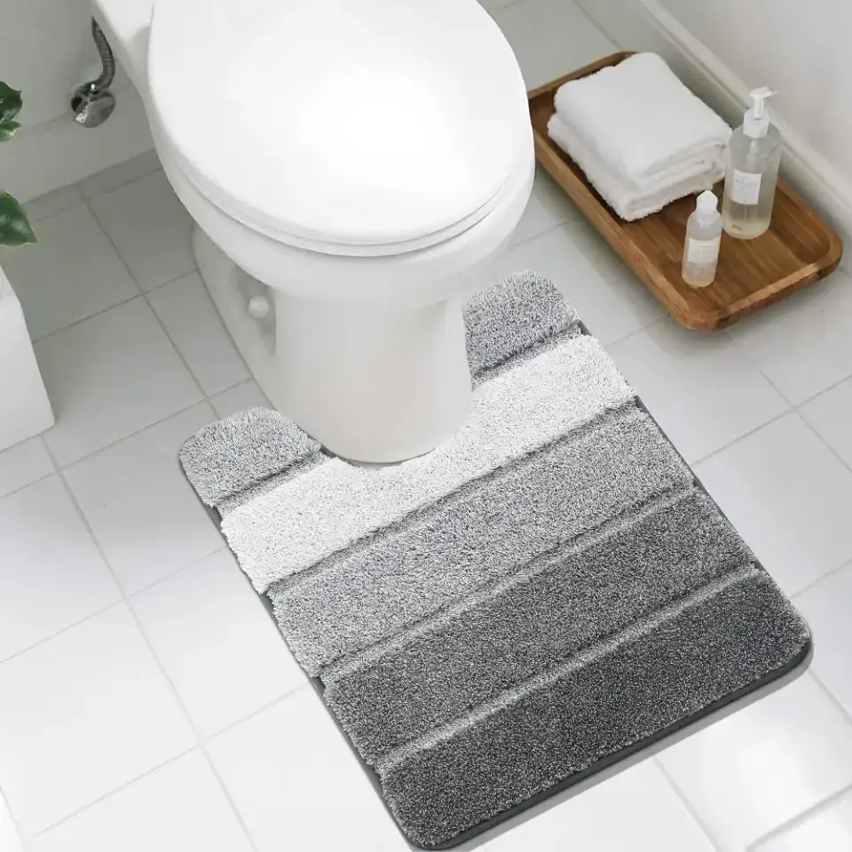 Ombre U Shaped Bath Rug