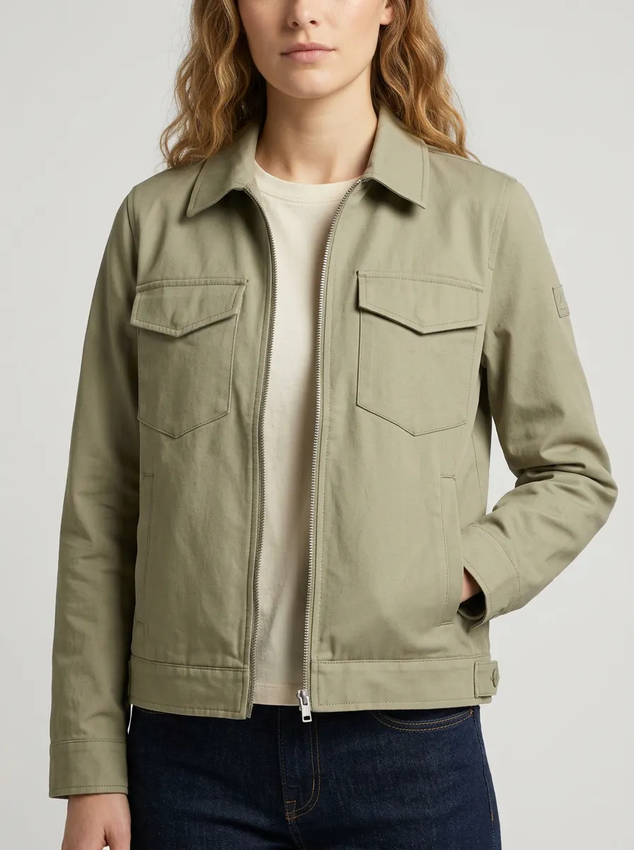 Utility Field Minimal Women's Casual Jacket