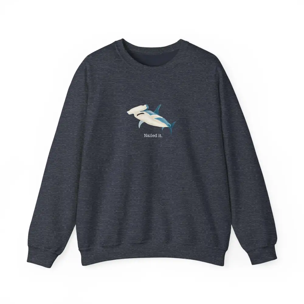 Shark Victory Graphic Crewneck Sweatshirt