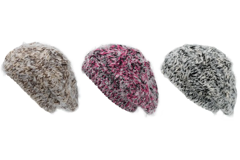 Soft Acrylic Knit Beret