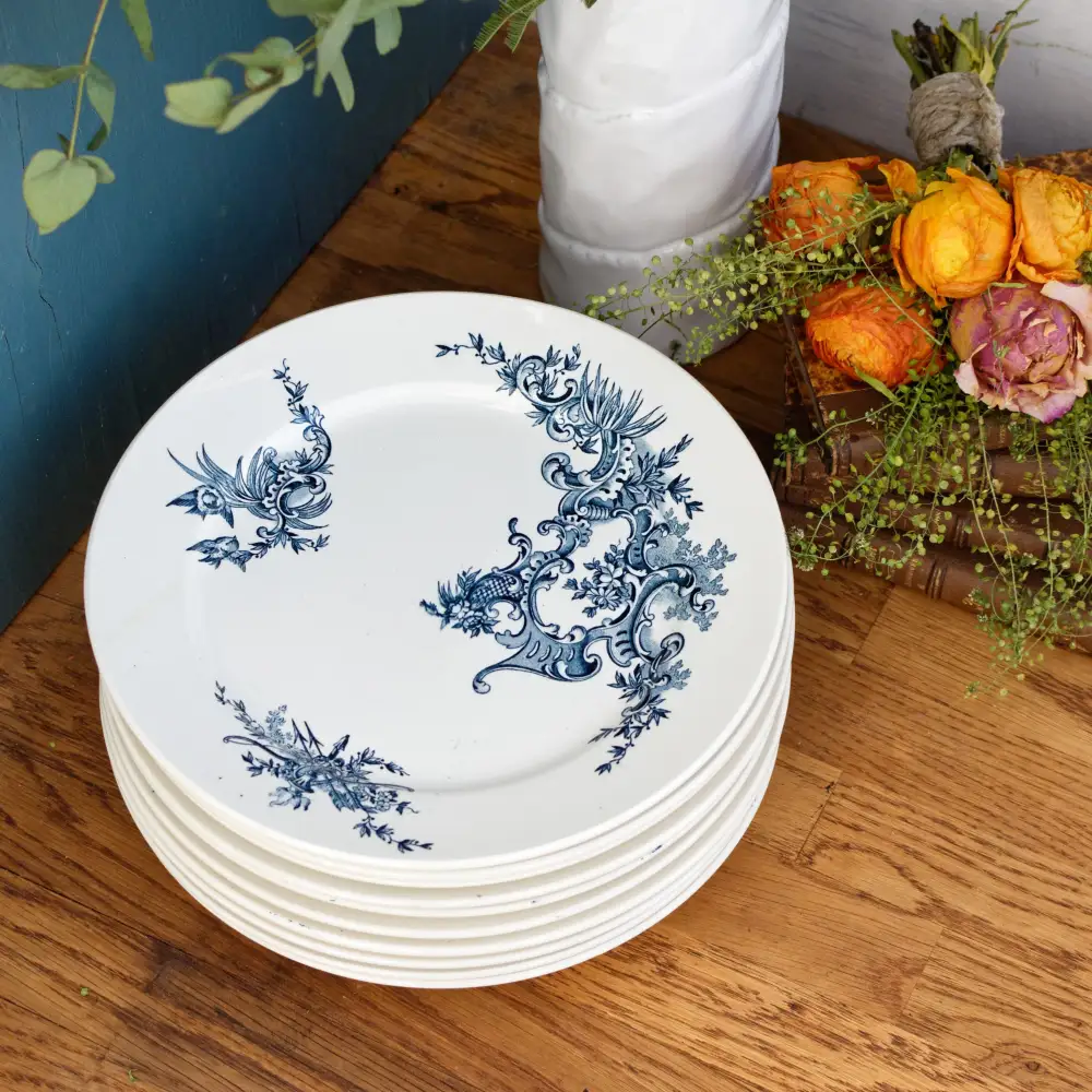 Timeless Transferware Dinner Plate