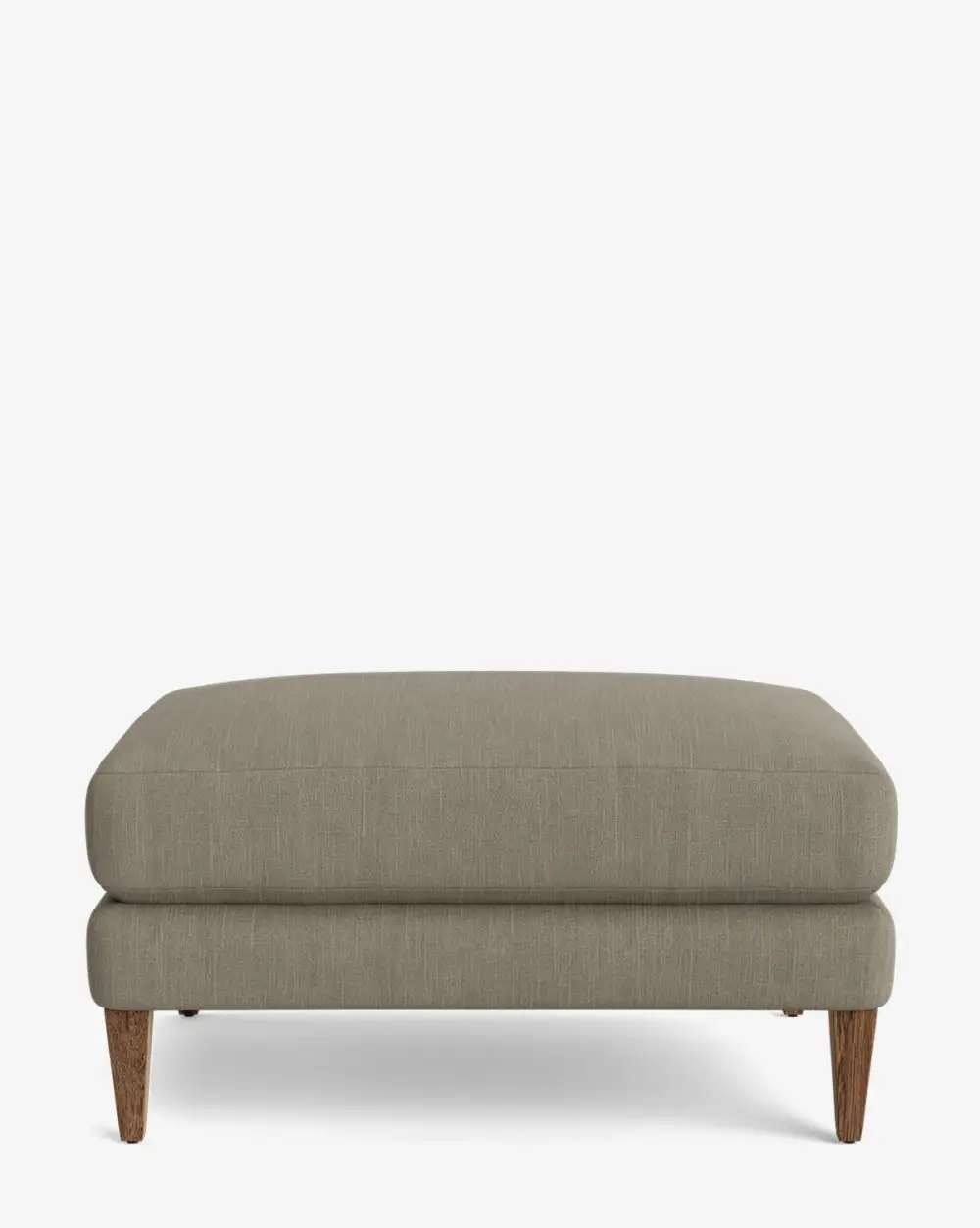 Modern Oak Ottoman