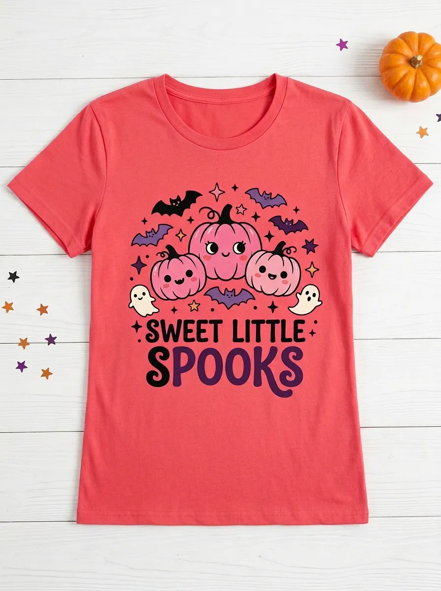 Witchy Halloween Graphic T-Shirt