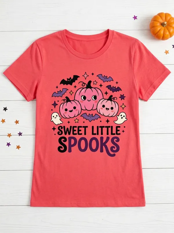 Witchy Halloween Graphic T-Shirt