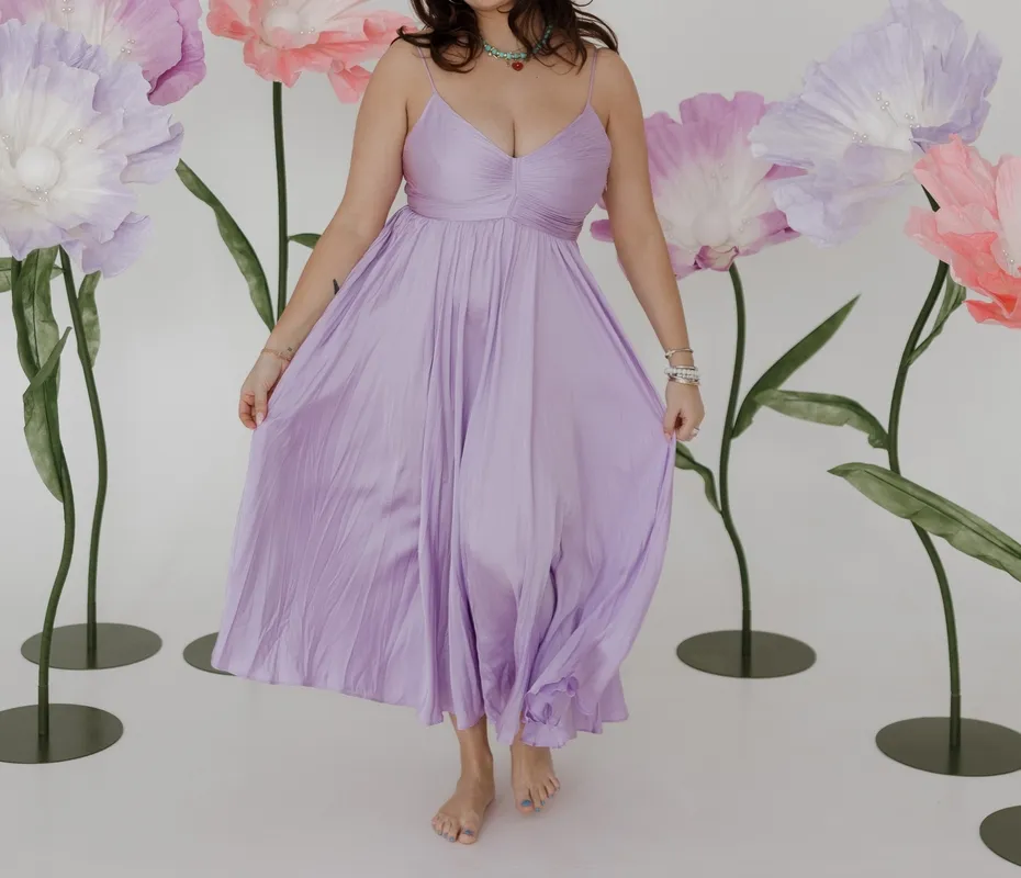 Clean Fit Lavender Dress