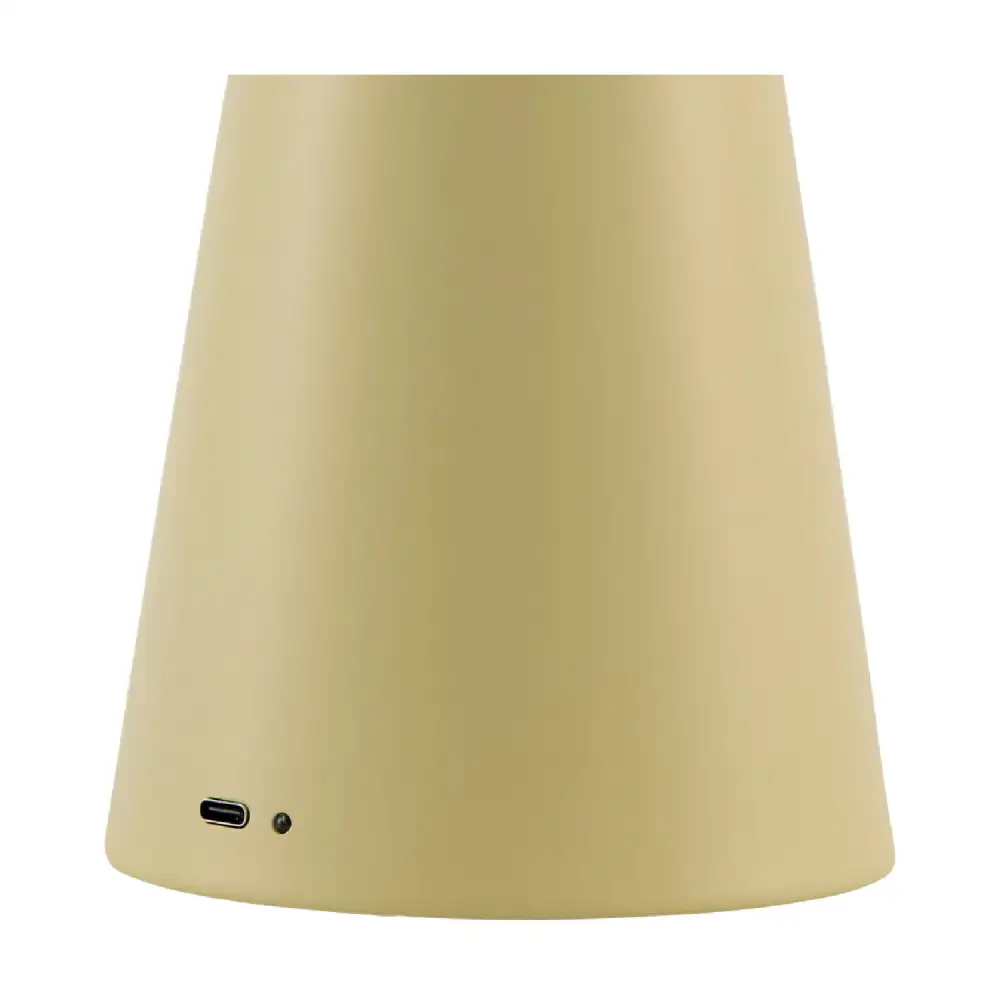 Hand-Painted Semi-Dome Table Lamp