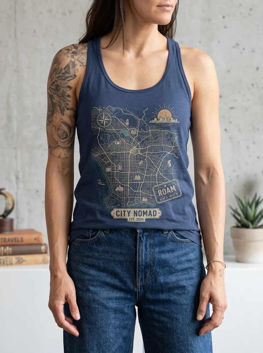 City Nomad Travel Tank Top