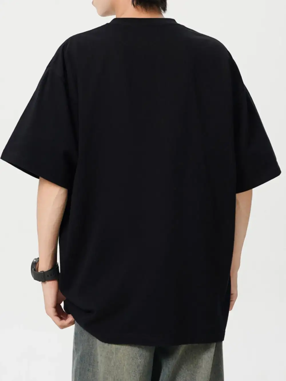 Everyday Crew Neck Short Sleeve Oversized Tee