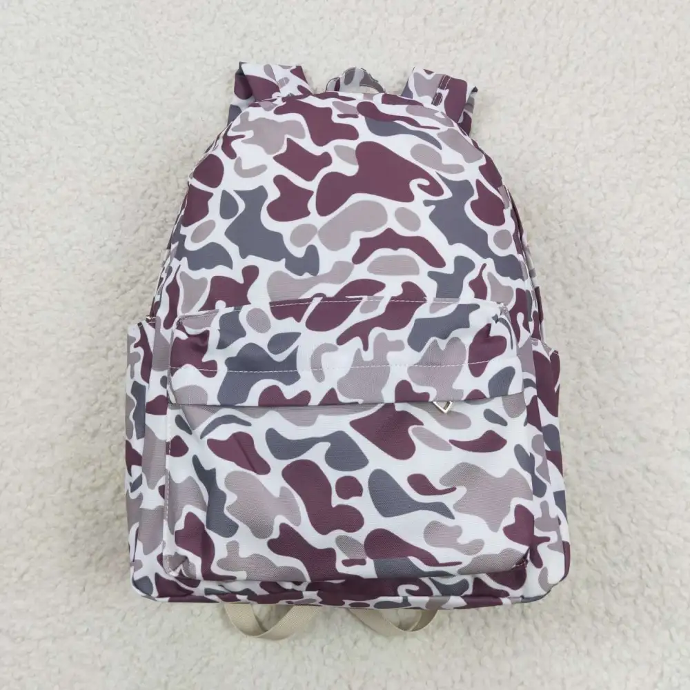 Camo Print Camouflage Kids Backpack