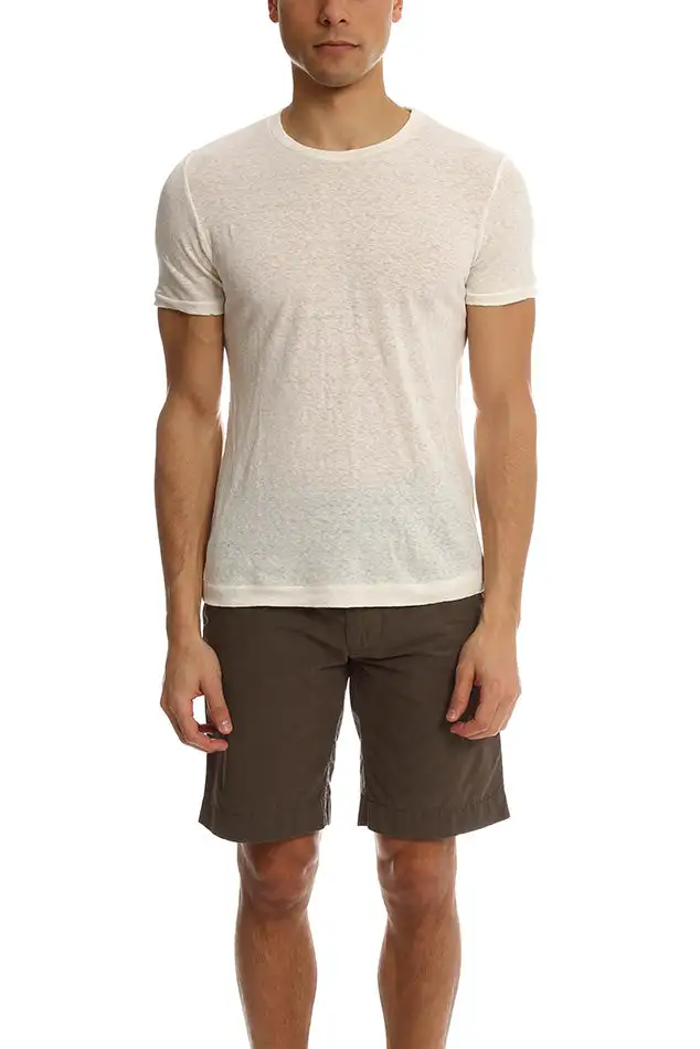 Classic Crewneck Linen T-Shirt