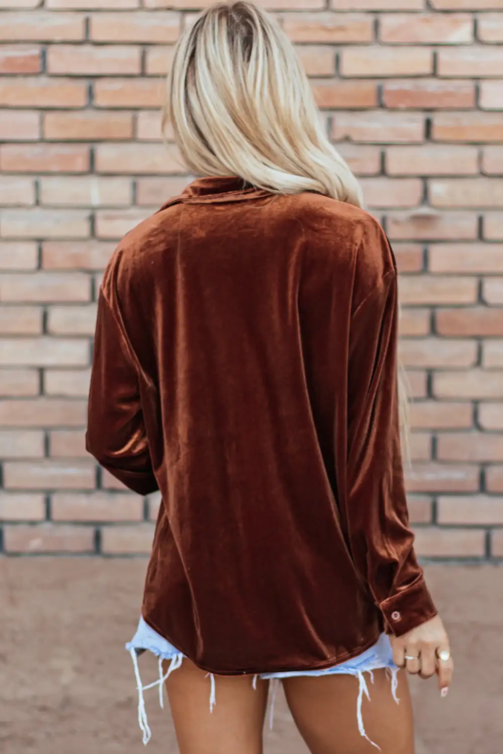Pocket Detail Shirt Cardigan