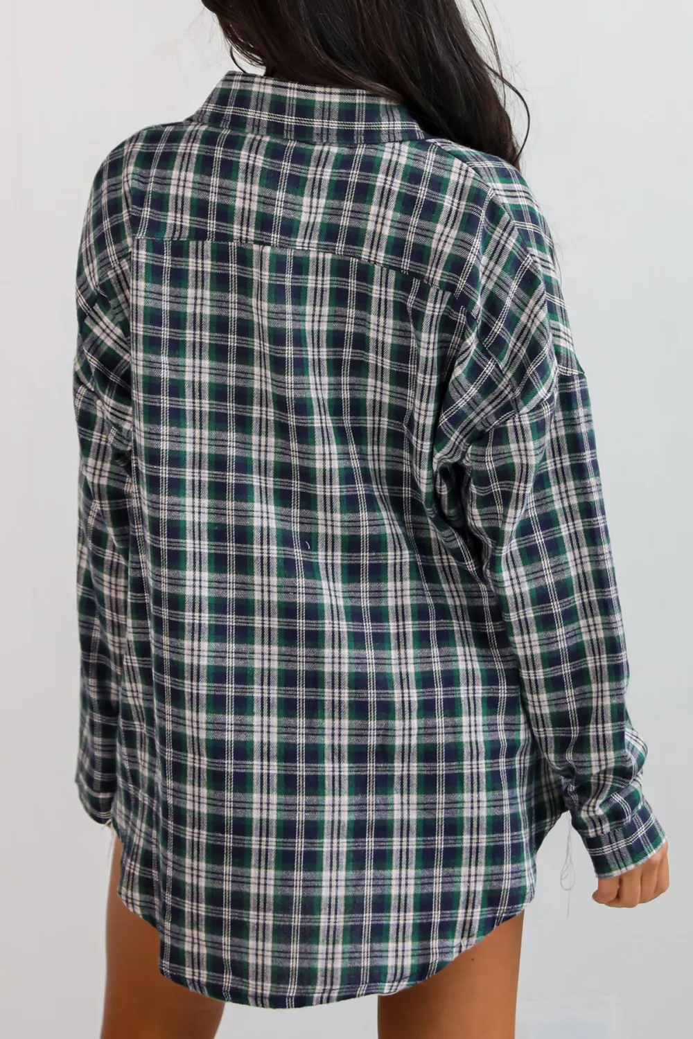 Green Plaid Flannel