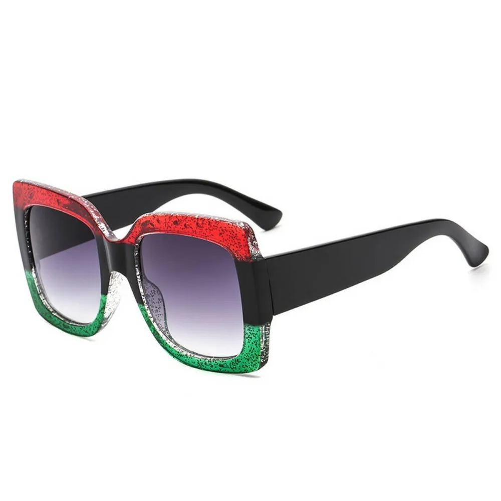 Slim Frame Textured Sunglasses