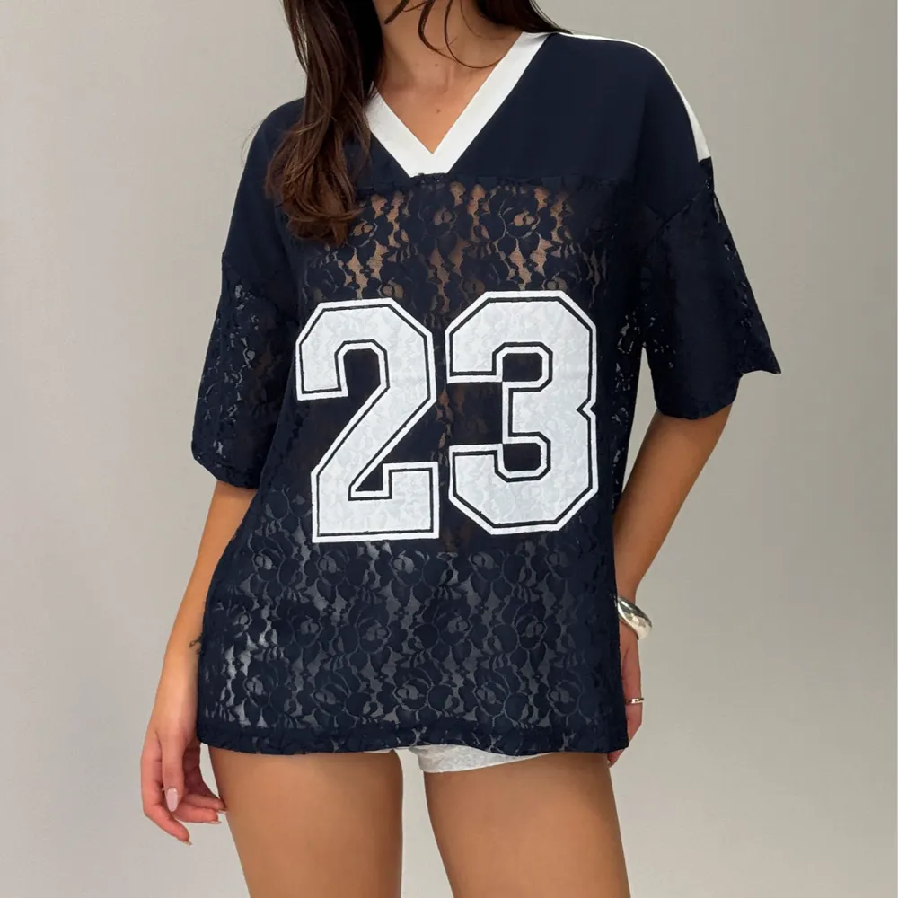 Lucky Lace Jersey Classic Printed Top