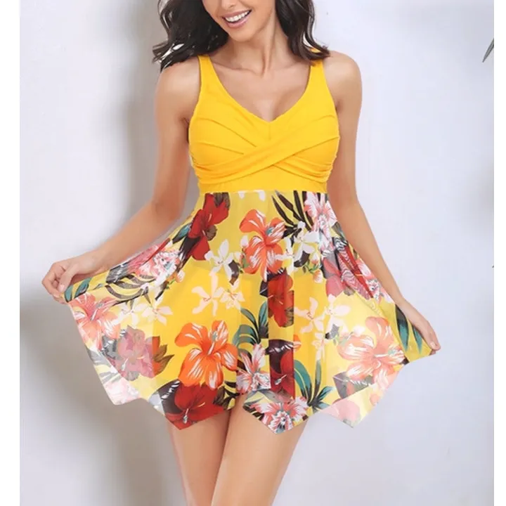 Women's Printed Swim Set