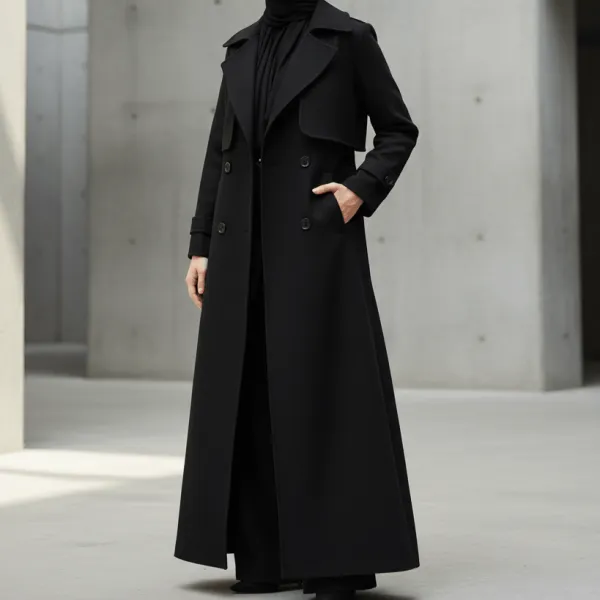 Classic Pearl Cascade Coat