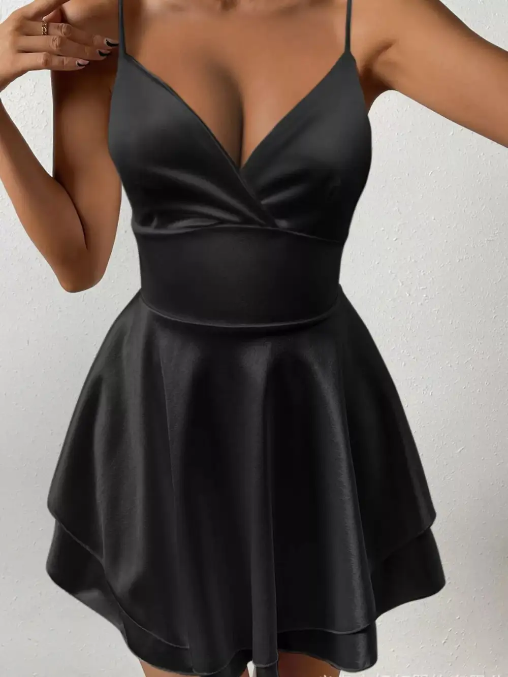 Tie Back Cami Mini Dress