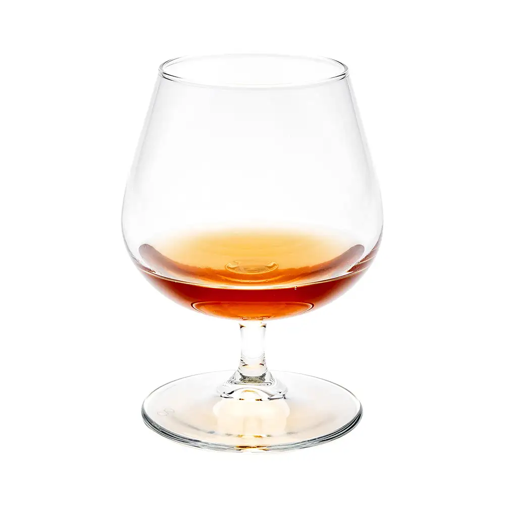 Curved Brandy Snifter Glass