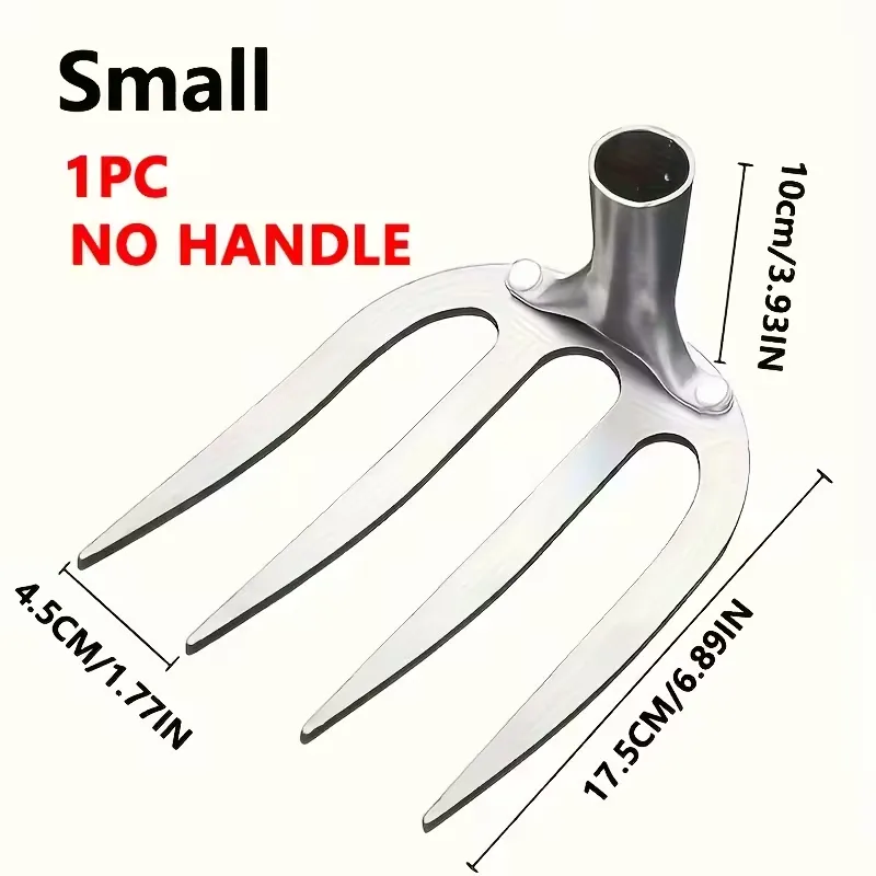 Stainless Steel 3-Tine Fork Head