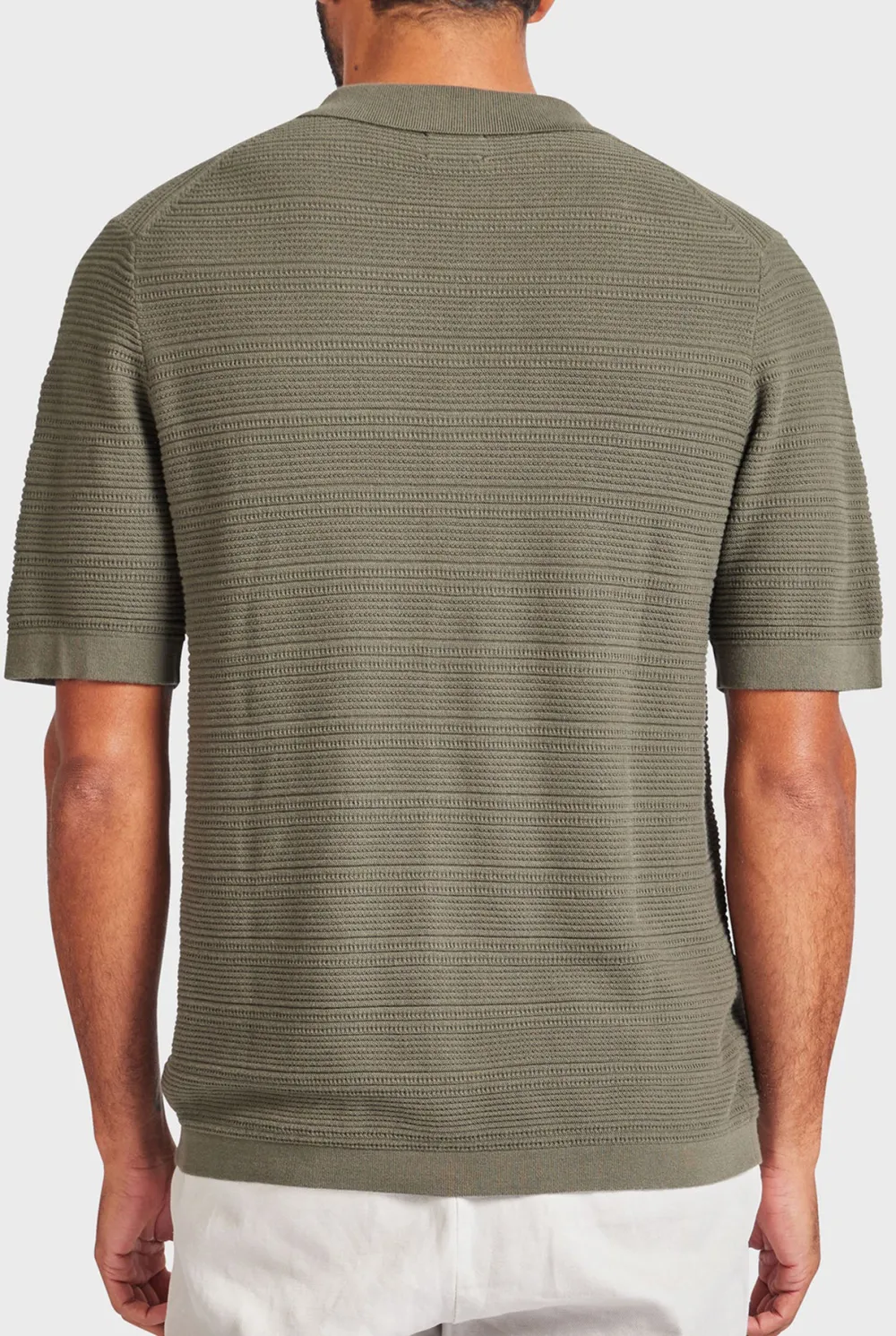 Relaxed Fit Cuban Collar Short Sleeve Shirt