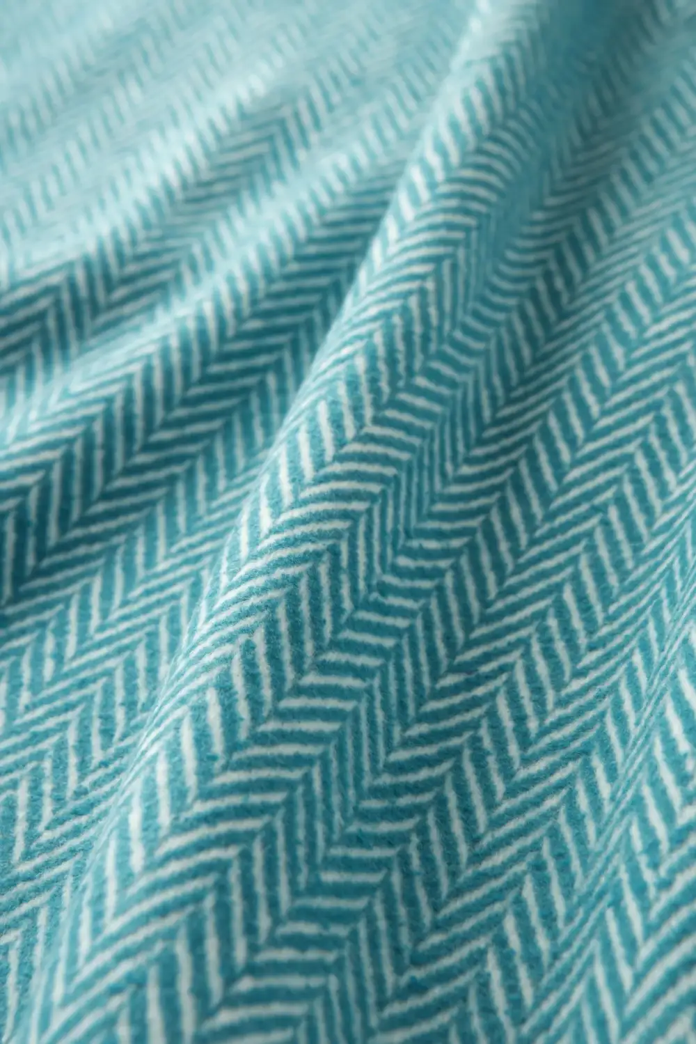 Textured Cotton Blend Throw