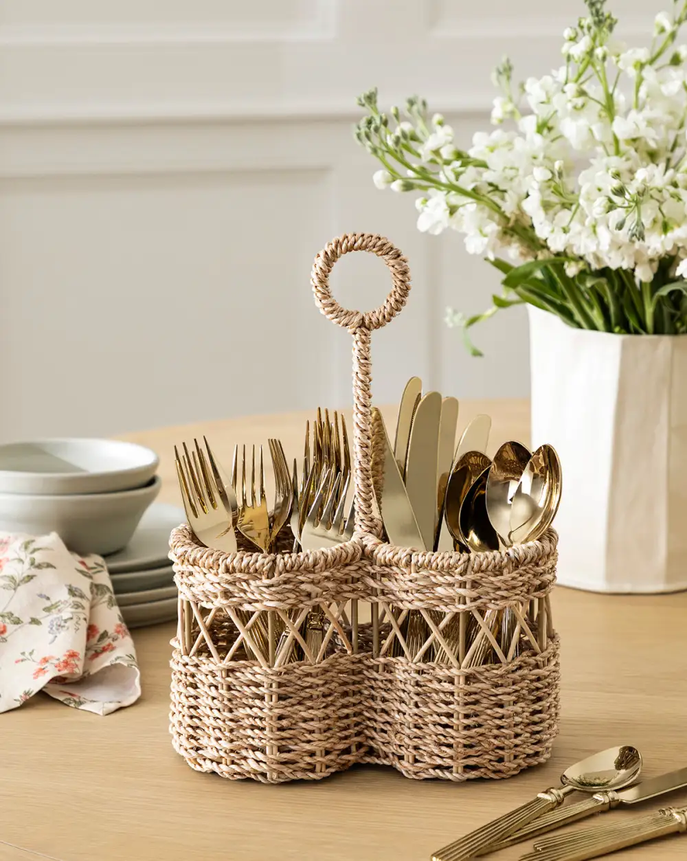 Wicker Storage Basket
